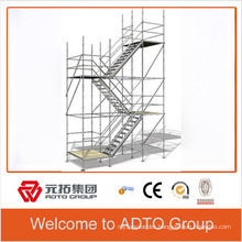 BS1139 standard galvanized scaffold stair system cuplock system